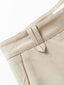 NELLE wool half pants_light gray