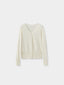 SALENA wool v neck cardigan_white