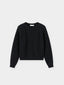 YELLA cable round knit_black