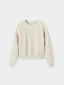 YELLA cable round knit_ivory