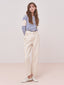 KEELIN denim pants_ivory