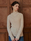 REESE cashmere wool turtleneck knit_beige