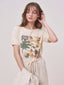 ZAVIER hawaii print T-shirt_light beige